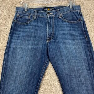 Lucky Brand 367 Vintage Bootcut Jeans Mens 31x30 Premium Italian Denim Blue